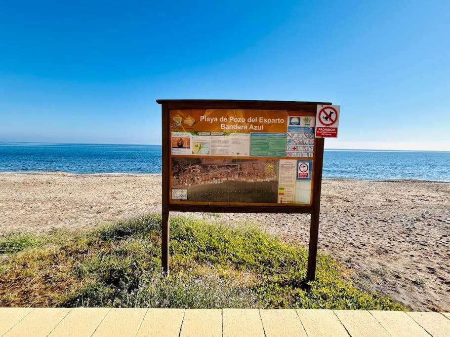 Apartamento En Primera Linea En Pozo Del Esparto Cuevas del Almanzora Esterno foto